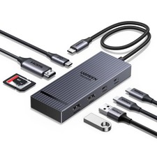 Revodok Pro 8-in-1 USB-C Hub MacBook Laptop 4K 60Hz HDMI 100W PD SD TF picture