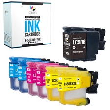 CMYi 7PK Compatible LC506XXL Ink Cartridges fit Brother INKvestment MFC-J4555DW picture
