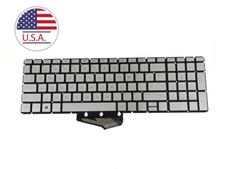 New HP 15-dy1043dx 15-dy1032ms 15-dy1059ms 15-dy1031wm Laptop Silver Keyboard picture