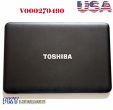 NEW Toshiba Satellite C855 C855D Black Lcd Back Cover V000270490 Original picture