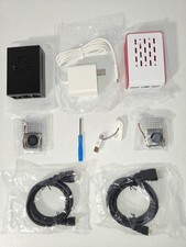 Raspberry Pi 5 Combo Kit Set (FREE EXTRA CASE) Metal Case Pi5 Power HDMI cables picture