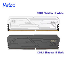 Netac Shadow III DDR4 RAM 8GB 16GB 32GB 3200 3600MHz 288Pin Desktop Memory Kit picture