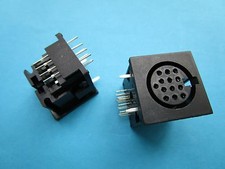 15 pcs DIN Jack 13 pin Circular Female PCB Mount Connector New picture