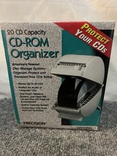 CD ROM Organizer 20 CD Capacity New Sealed picture