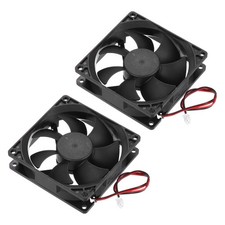 2 Pcs DC12V Brushless Cooling Fan DC12V 0.4A 90x90x25mm High Speed Quiet picture
