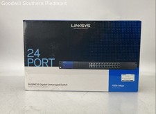 Linksys LGS124 24-Port Business Gigabit PoE+ Switch - Black - N/A - New picture