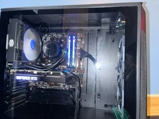 BARELY USED Custom Gaming PC in prebuilt Case. RTX 3060 TI, 16gb DDR4 ram. 1 tb picture
