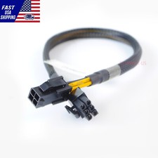 Motherboard CPU 4-pin Female to GPU 6-pin Male Adapter Cable US Ship picture