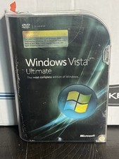 Microsoft Windows Vista Ultimate Full Retail Version 64 Bit Sealed picture