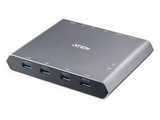 Aten US3311 2-Port 4K DisplayPort USB-C KVM Dock Switch picture