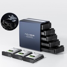 Acasis 5 Bay USB 3.0 External Hard Drive Enclosure for 2.5
