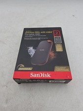 SanDisk E82 Extreme Pro Portable SSD USB4 2TB USB 3.2 Type-C SDSSDE82-2T00-G25 picture