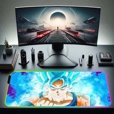 Dragon Ball Z/Super/GT RGB LED Computer Gaming Keypad Mousepad picture