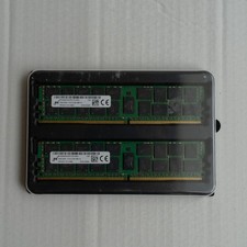 Lot 2x 16GB (32GB) Micron MTA36ASF2G72PZ-2G1A2KJ RDIMM Registered RAM (ECC) picture