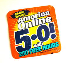 AOL America Online 5.0 CD  from 1999 Install Disk Software  New Sealed picture