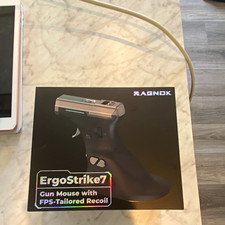 Ragnok ErgoStrike7 Gaming Mouse Wireless/Wired/Bluetooth Optical 8-Button picture