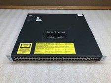 Cisco Catalyst WS-C4948-S 48-Port Gigabit Ethernet 4xSFP Network Switch picture
