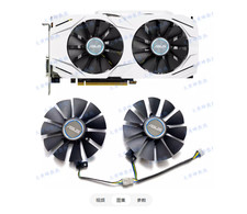 For ASUS GTX1070 1060 8GB DUAL Snow Leopard Graphics Card Fan PLD09210S12HH picture