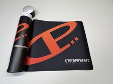 CyberPowerPC Mousepad – Unleash the Power – Gaming Accessory Open Box Never Used picture