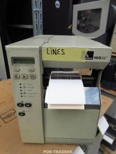 Zebra 105SL Thermal 114mm Label Printer Parallel Serial LINES -10500-200E-0000  picture