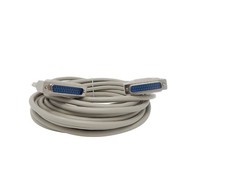 25 FT DB25 25 Pin Serial Port Cable Male to Male RS232 Connection Cord Wire picture
