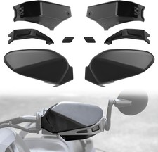 2PCS Hand Guards for Can Am Ryker, Black Plastic Handguards Protector Cover picture