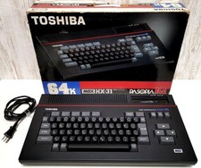 TOSHIBA PASOPIA IQ HX-31 64K MSX Home Computer Retro Tested picture
