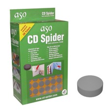 CD DVD Foam Hub Spider Holders Self Adhesive Sticky Dots Studs 1000 pcs (Grey) picture