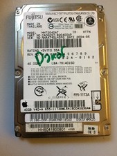 Fujitsu  MHT2040AT, 40GB,CA26325-B17204BA, ATA 2.5 Donor Harddrive picture