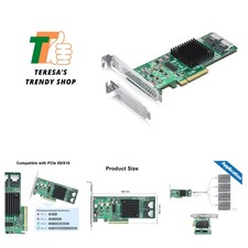 Upgrade Your Storage with LSI SAS 2008 PCI Express HBA RAID Controller, 6Gb/s picture