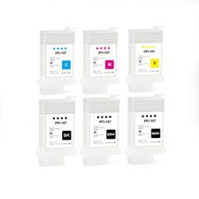 6PC PFI-107 Refillable Ink Cartridge For Canon IPF670 680 685 770 IPF780 IPF785 picture
