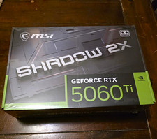 MSI NVIDIA GeForce RTX 5060 Ti Shadow 2X OC 8GB GDDR7 Graphics Card picture