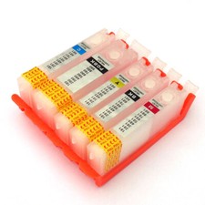 5 Pack Empty Refillable Ink Cartridges PGI-280 CLI-281 for Canon Pixma Chip picture