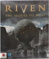 Riven ~ The Sequel to Myst by RedOrb & Cyan Productions for Mac OS / Win 95 ~ CD picture