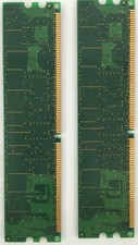 HP 128MB 2 Modules = 256MB DDR PC2700 CL2.5 ECC Memory Samsung 0419 picture