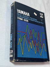 Vintage Yamaha YRM-506 FB-01 Voicing Program MSX Cartridge Boxed Japan CX5M picture