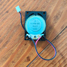 Full-Range Speaker HP Compaq 611898-001 Rev. A w/2-Pin Wire Lead White Connector picture