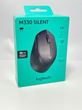Logitech M330 Silent Plus Wireless Optical Mouse USB-A Receiver 1000 DPI, Black picture
