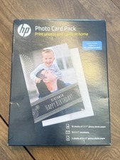 HP Photo Card  10-Pack Print 5x7 Photo Cards At Home With Envelopes  picture