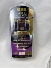 BELKIN USB2 GOLD SERIES HI SPEED CABLE F3U133-06-GLD 6 FEET 1.8M NEW USB A USB B picture