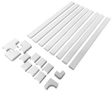 Legrand - Wiremold Cable Management Kit, Cord Organizer and Hider, Concealer,... picture