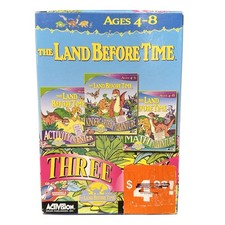 3 Disc The Land Before Time CD-ROM Windows & Mac 95/98 Activation TDK Y2K picture