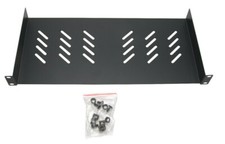 Universal Server Network Rack Tray Vented Shelves Mount 19