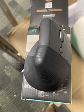 Logitech Lift Vertical Ergonomic Wirless Mouse Graphite 910-006467 picture