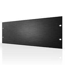 Rack Panel Accessory Blank 3U Space for 19” Rackmount, Premium Black Aluminum picture