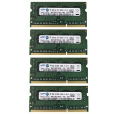 Samsung 32GB(4x8GB) 1RX8 PC3L-12800S DDR3 1600MHZ 1.35V SODIMM RAM Laptop Memory picture
