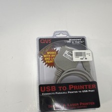 QVS USB to Parallel Printer Converter Cable picture