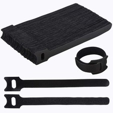 Nettbe 60 PCS 6 Inches Reusable Cable Ties, Adjustable Cord Straps Wire picture