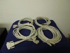 LOT OF 5 KVM CABLES 15 FEET 8 FEET 6 FEET STYLE 2919 picture