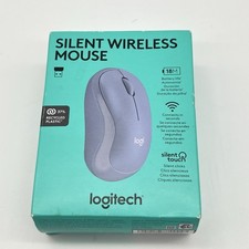 Logitech Silent Wireless Mouse Purple/Lavender model 910-007483 NEW in box picture